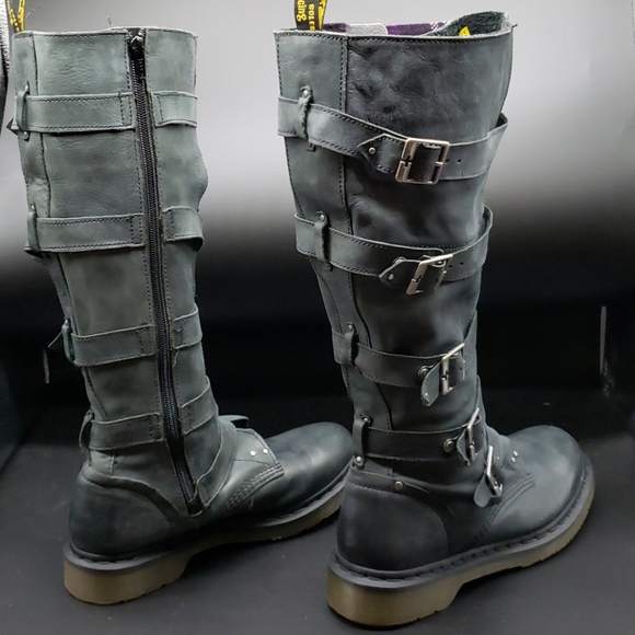 Dr. Marten Phina Buckle Boots (combat) RARE - Picture 6 of 13